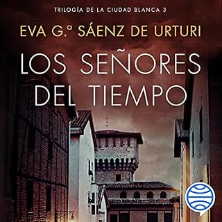 Diseño de la portada del título Los se&ntilde;ores del tiempo