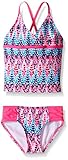 Kanu Surf Big Girls Candy Tankini Swimsuit, Pink, 7