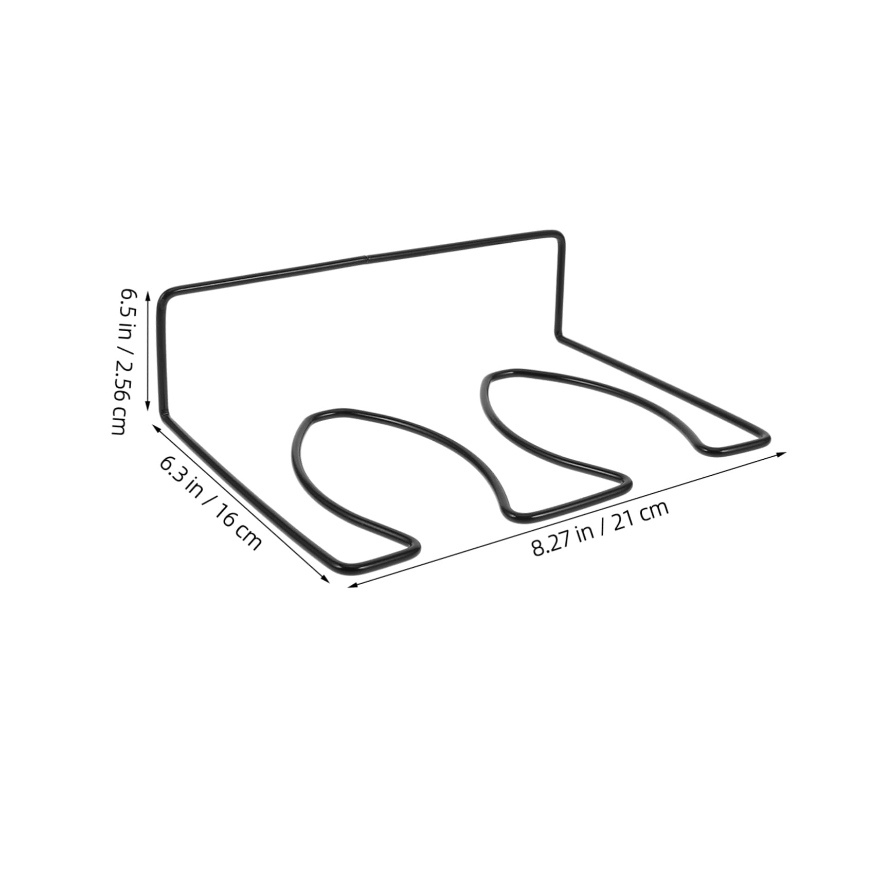 ULTECHNOVO 2pcs Wall Mounted Shoe Rack for Boots Space Saving Over Door Shoe Organizer Easy Installation Closet for Entryway and Garage Versatile