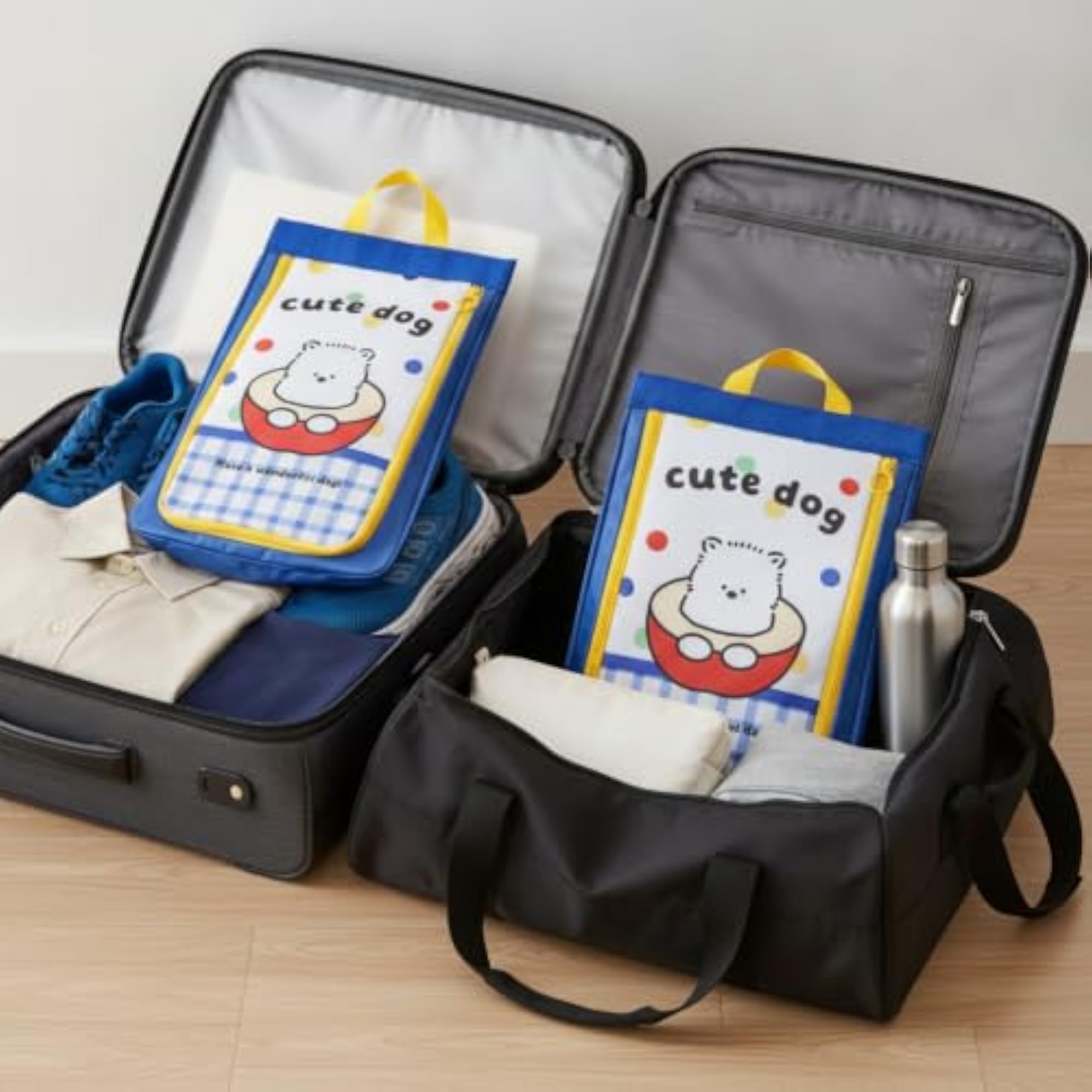Double-Layer Waterproof Shoe Bag for Travel