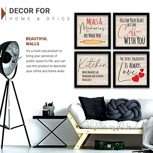 Image of kotart - Frames for Wall Decor - Motivational Quotes (Art 9, 13x13 inch)