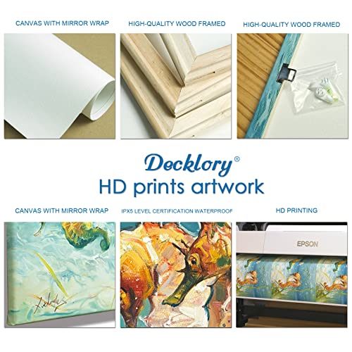 Nautical Wall Decor Blue Crab Canvas Paintings Ocean Bathroom Decor Wall Art, Beach Decorations For Home Bedroom Living Room Kitchen, Turquoise Coastal Decor Accessories 12X16 Inches #TOP6