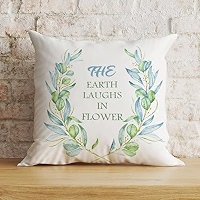 2-Pack 'Best Mom' Lion Floral Quote Pillow Covers - 18x18 Inch Soft Plush Throw Covers, Home & Office Decor