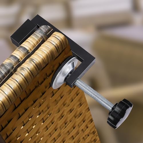8Pcs Adjustable Patio Furniture Clips- Outdoor Sofa Rattan Furniture Clamps- Rattan Clamps Wicker Chair Fasteners- Sectional Couch Sofa Furniture Clips for Keeping Furniture Together - Thumbnail 7