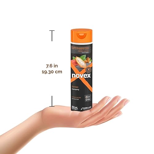 Miniatura 5 de Superfood Champú de cacao y almendras  Infundido con extracto de cacao y almendras  Adecuado para todo tipo de cabello  Nutre el cabello  101fl