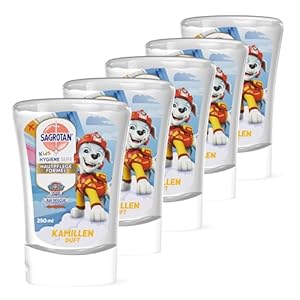 Sagrotan Kids No-Touch Nachfüller Kamille Handseife 5x250ml