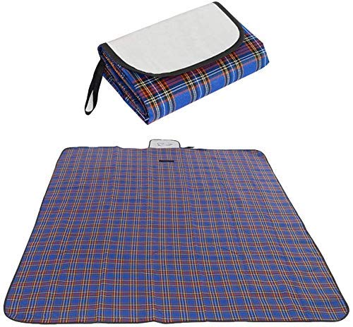 Aryavarte Foldable Portable Outdoor Picnic Mat Rug for Camping, Hiking, Beaches etc. Multicolour, 150 X 180 cm-image-19