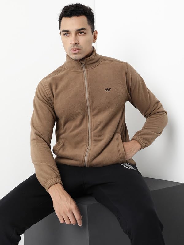 Image of Wildcraft Men's Standard Length Fleece Jacket