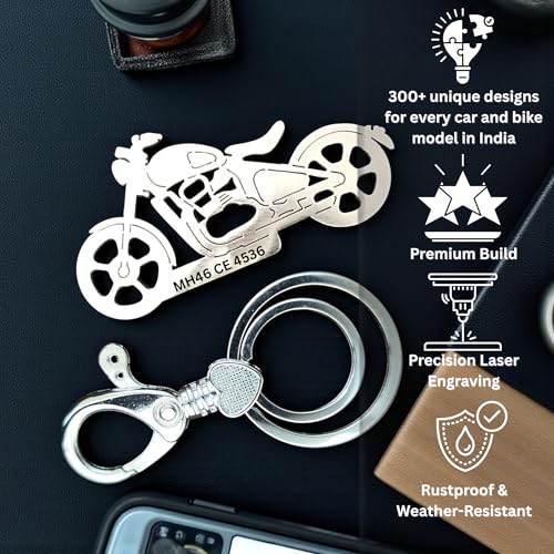 Image of Stainless Steel For jawa keychain | customized keychain with name | Made for Jawa 42, Jawa 42 bobber and Perak | best gift for boyfriend best friend boys & best gift for husband