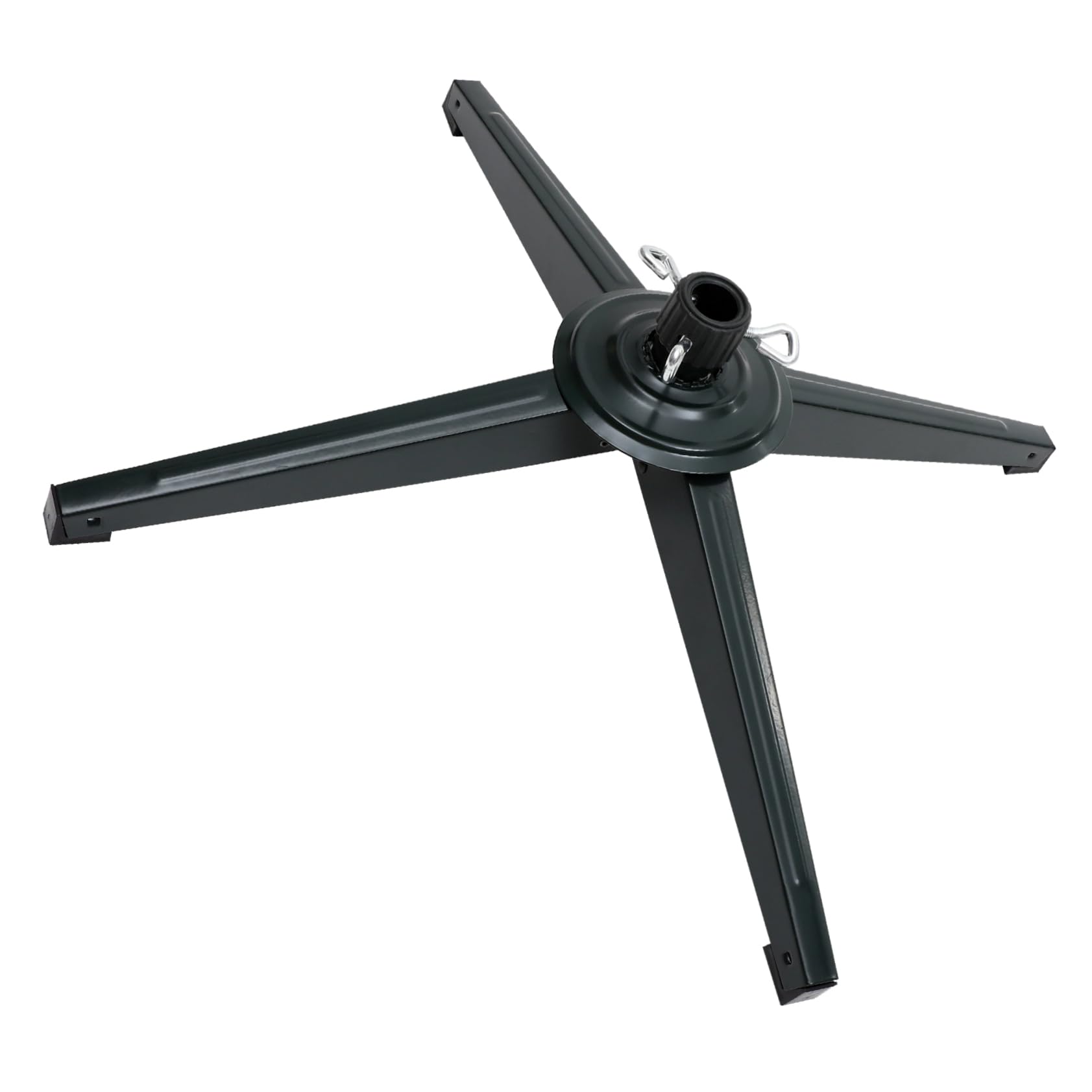 Ciieeo Festive Christmas Tree Stand Sturdy Iron Bracket Home Tree Support Rack Xmas Accessory