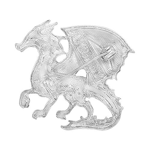 Image of WEVENI Alloy Fantasy Dinosaur Dragon Brooch Enamel Pins for Women Lady Girl Fashion Jewelry Gift