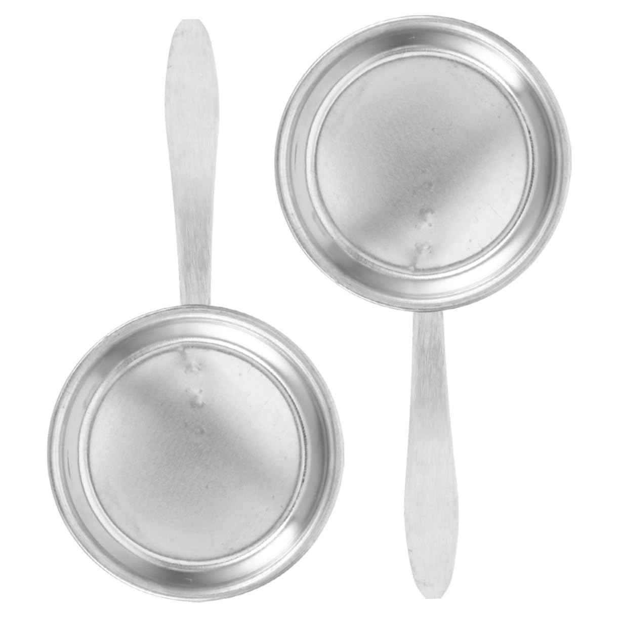 Ciieeo 2pcs Stainless Steel Candle Extinguisher Snuffer with Long Handle for Candlestick Safely Putting Out Candle Flames Candle Accessories for Home Decor Candle Lover Enthusiasts