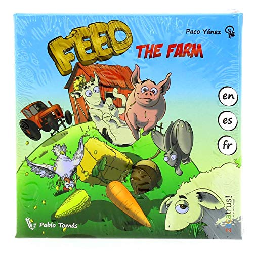 Zampa la Granja, Juego de Mesa, Juego de Familiar, Juego Infantil, Juego de 2 a 5 Jugadores, Temática de Animales, Mecánica de Colección de Sets y Memoria, Edad +3 Años