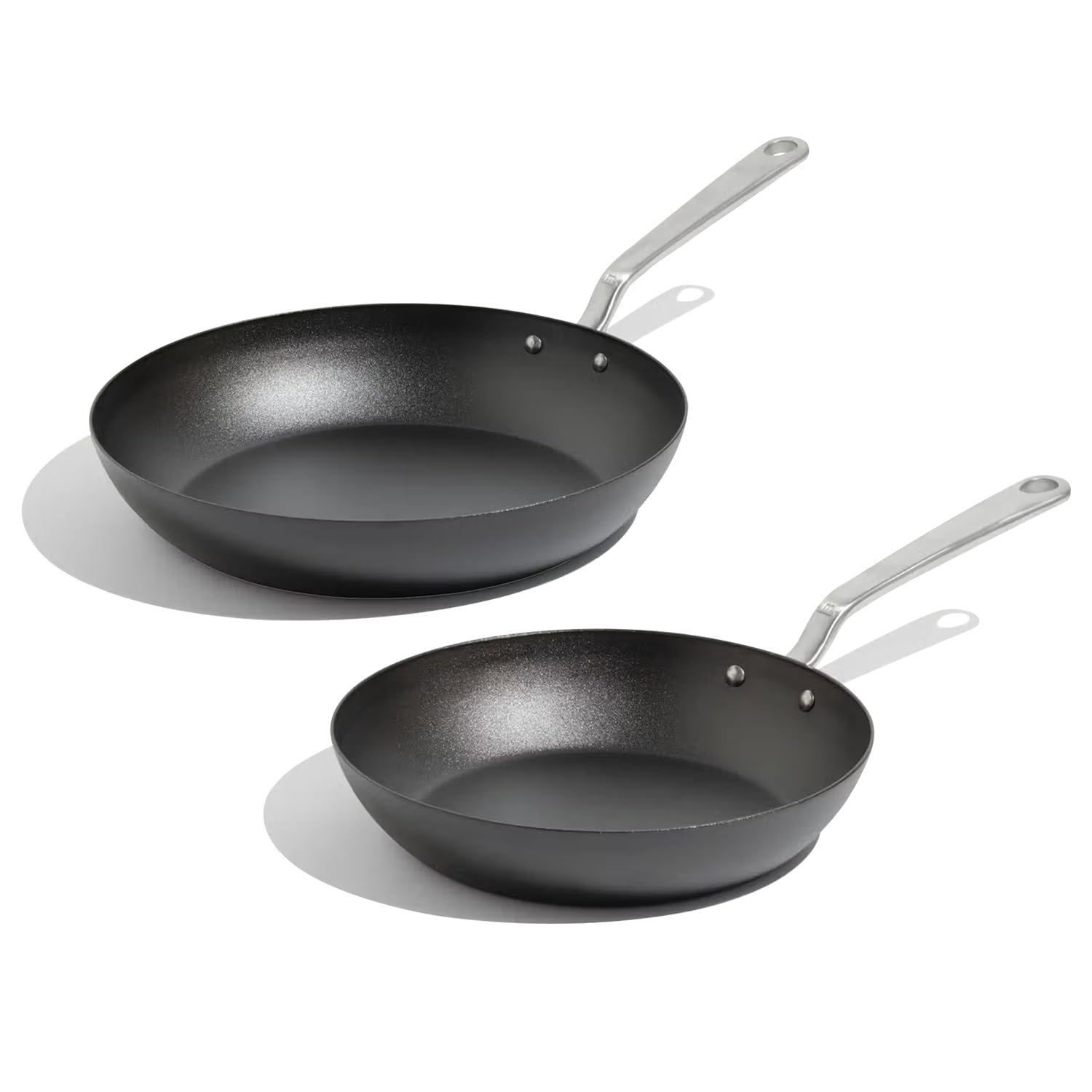 Made In Cookware 2 Piece Seasoned Carbon Steel Frying Pan