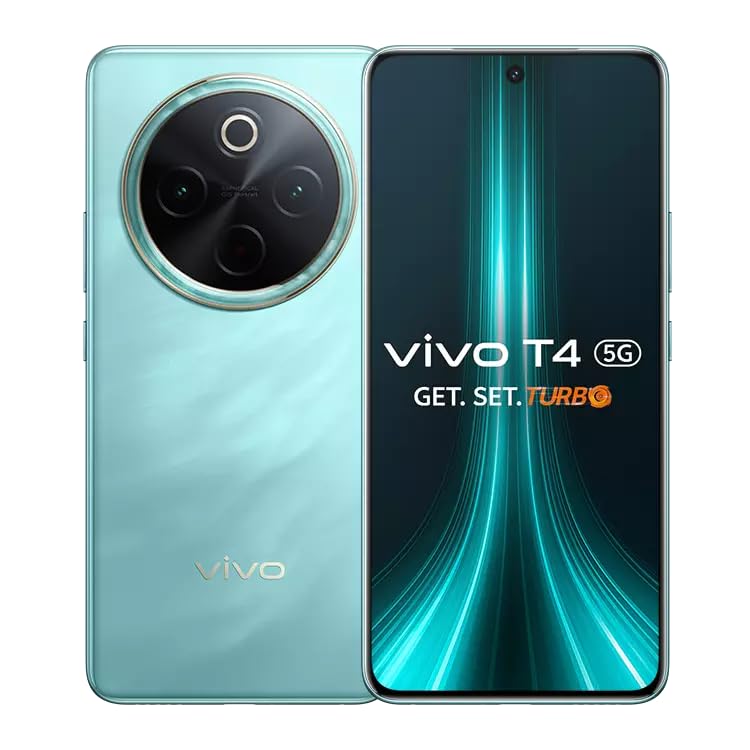 New Year Sale Vivo T4 5G (Emerald Blaze, 12Gb Ram+256Gb Storage)| Snapdrag...