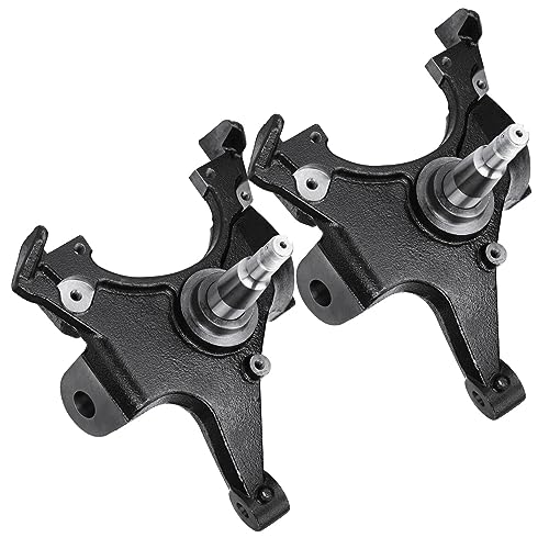 2" Drop Spindles Lowering Kit Fit for GMC C1500 C2500 1988-1998, C1500 2500 Suburban 1992-1999, for Chevy Tahoe Yukon 1995-1999, Fits 2WD 1.25" Rotors Truck SUV Front Suspension