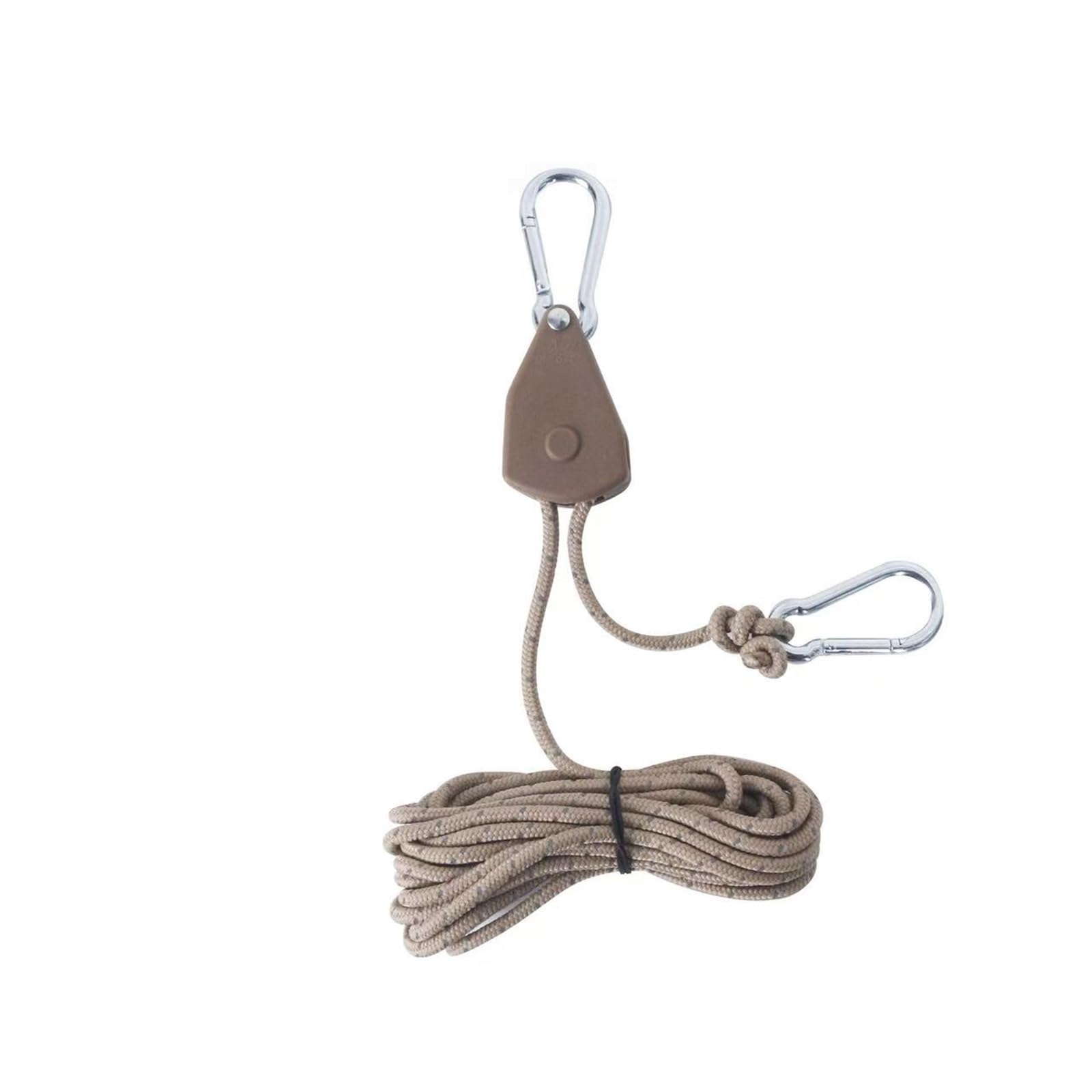 Outdoor reflective wind rope with pulley, 13.12 feet, quick adjustable clothing line pulley, 1 sturdy and durable solid rope - Image 3