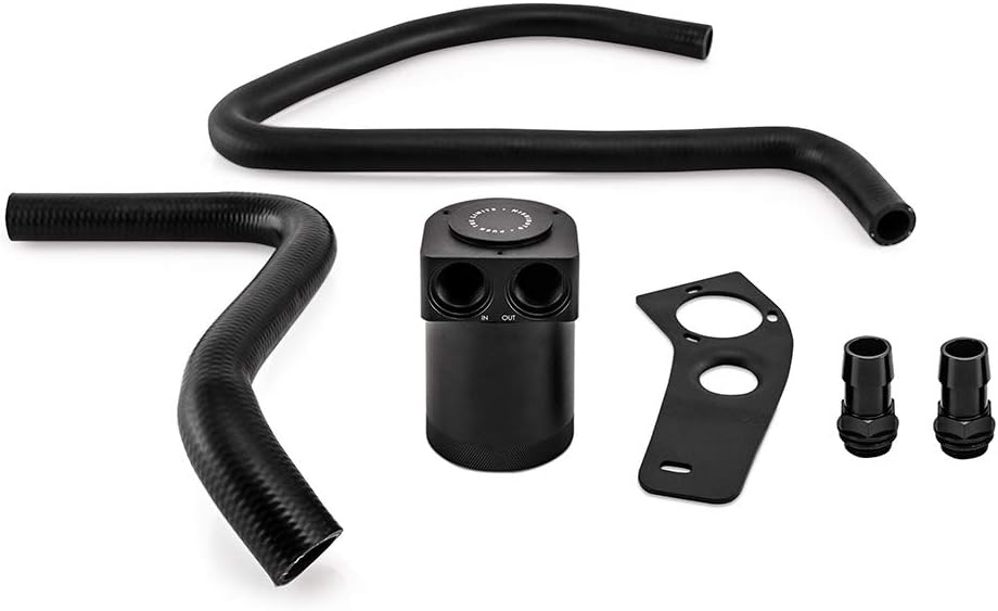 Mishimoto MMBCC-N55-11CBE2 Direct Fit Catch Can, Compatible With BMW 335I/335XI/135I 2011-2013, Black