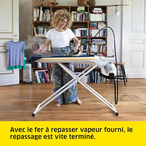 Nettoyeur vapeur avec fer à repasser Karcher SC 4 EasyFix Iron Pression 3.5 bar Débit vapeur 40 gmin Fer à repasser inclus - vue 9