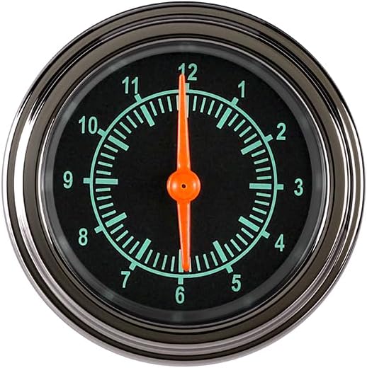 Classic Instruments GS90SLF G/Stock 2-1/8"" Clock W/Reset