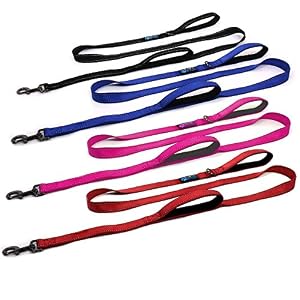 Max and Neo Double Handle Traffic Dog Leash Reflective - We Donate a Leash to a Dog Rescue for Every Leash Sold (Pink, 6 FT) Max and Neo Double Handle Traffic Dog Leash Reflective – We Donate a Leash to a Dog Rescue for Every Leash Sold (Pink, 6 FT)