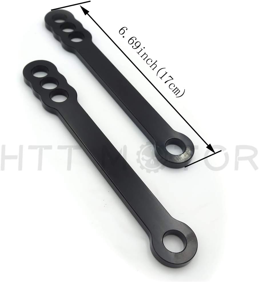 MT006-BK Black Lowering Links Compatible with 1999-2019 Suzuki Gsx-R Gsxr 1300 Hayabusa Gsx1300R