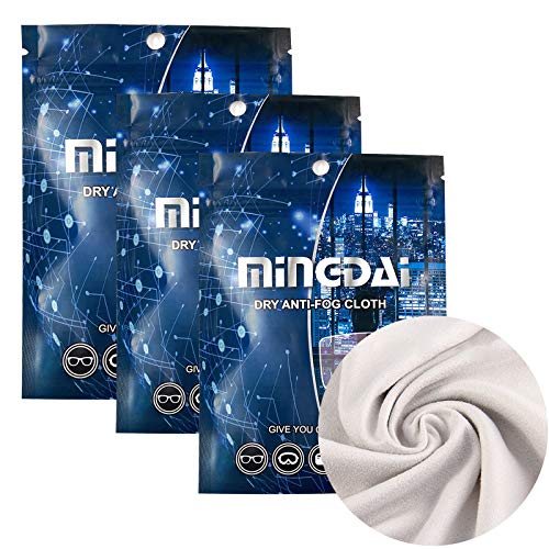 Anti Fog Wipes for Glasses Lens Wipes for Eyeglasses Cleaner Cloth Dry Eye Glasses Cleaning Wipe Long Lasting Reusable