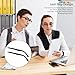 KALIONE 1 Pair Glasses Arm Replacement, Glasses Legs Replacement Eyeglass Arm Replacement Eyeglasses Arms Legs Replacement Accessories With Screws, Washers, Screwdrivers, Nose Pads (Black)