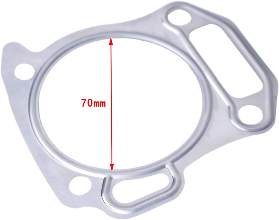 Billet Rod（3.328） Kit 70mm Ceramic Coated Flat Top Piston .550 for the Harbor Freight Predator 212cc Hemi and Non-Hemi versions Engine.