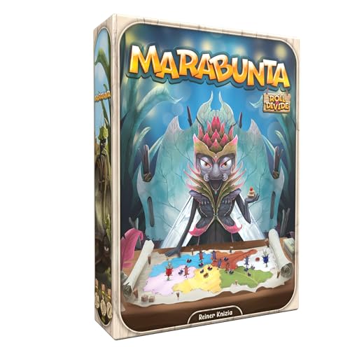 Image of Marabunta Board Game - A Strategy Game of Ant Colony Domination! Fun Family Game for Kids & Adults, Ages 10+, 2 Players, 30 Minute Playtime, Made by Space Cowboys