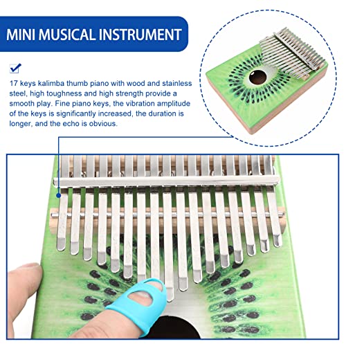 BIENKA 1 Ensemble créatif 17 Touches Kalimba Pouce Piano Doigt Pianos Kiwi Design Pouce Kalimba Mbira Instrument for… - Les Beatles, Paul McCartney, John Lennon, RIngo Starr, George Harrison BIENKA 1 Ensemble créatif 17 Touches Kalimba Pouce Piano Doigt Pianos Kiwi Design Pouce Kalimba Mbira Instrument for… – Image 5