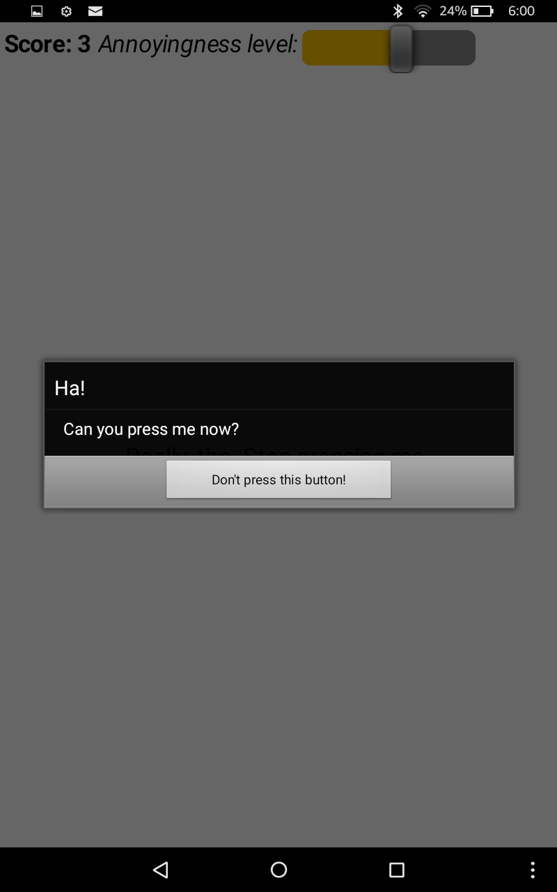 The Useless Button - App on the Amazon Appstore