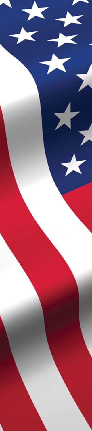 CUSTOM DECOR, INC. Yard Expression - Waving Flag - Yard Expression Sign - 6 inch x 30 inch PVC Sign Licensed, Trademarked, Copyright by CDI. Made in The USA!