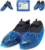 Cubrezapatos [100 unidades] Desechables PE 3g. - Alta resistencia al desgarro - Elástico reforzado - EPI Equipo de protección individual (EPI) - Limpieza del hogar (Cantidad: 100 unidades)