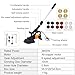 Electric Grinder Sander 3800W, Handheld Rendering Machine, 6-Speed Adjustable Smoothing Tool, for Concrete Marble Wall 4SectionRod