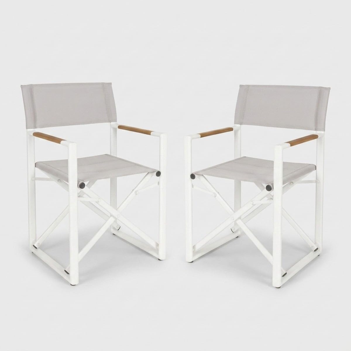 Bizzotto Sedia Regista Lagun Bianco cod.0662453