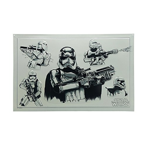 Open Road Brands Poster Revolution Star Wars Millennium Falcon Schematic Tin Sign