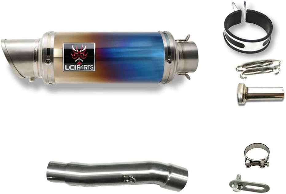 ZX6R ZX-6R 2013-2024 LCIPARTS ラウンドフルチタン スリップオン