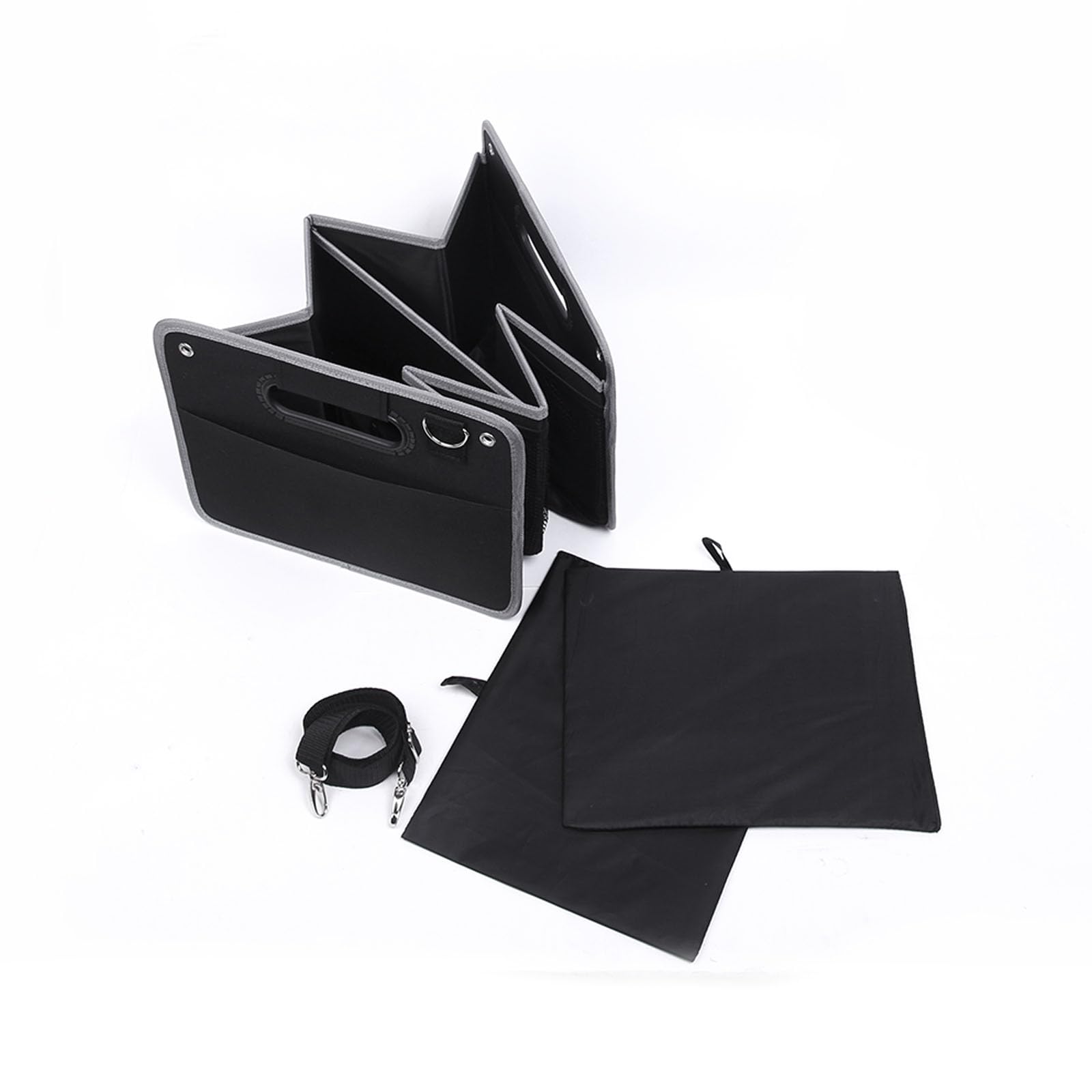 Daeiclru Collapsible Trunk Organizer For Jaguar F-Type (2013-2024) – Multifunctional Car Storage Bag With Compartments