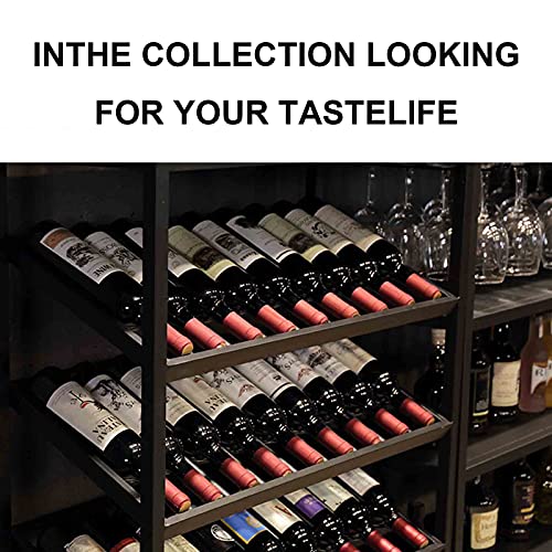 ZJWD Porte-Bouteille de vin au Sol, présentoir de Rangement pour la Maison en Acier Inoxydable autoportant - Boissons/Bouteilles d'alcool, bière, Pop/Soda - Image 6