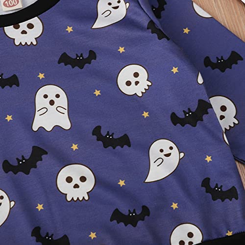Toddler Boys Girls Cartoon Halloween Cute Prints Long Sleeve SweatShirt Tops Clothes For Kids Boy Fleece2
