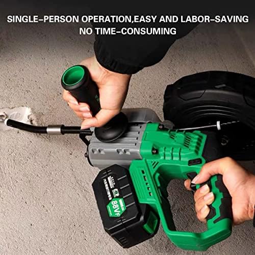 Cordless Fish Tape Wire Threading Tool, Automatic Electrician Threader for Wall Wiring, Professional Electric Wire Machine