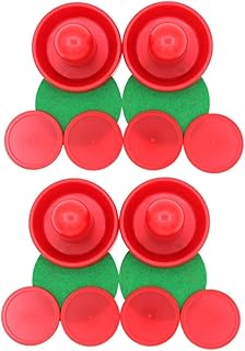 PRETYZOOM 2 Conjuntos De Mesa De Hóquei De Ar De Hóquei De Mesa Mini Discos De Hóquei De Ar De Mesa Mini Acessórios De Mesa Acessórios De Mesa Acessórios De Ar Presentes De Hóquei No Gelo