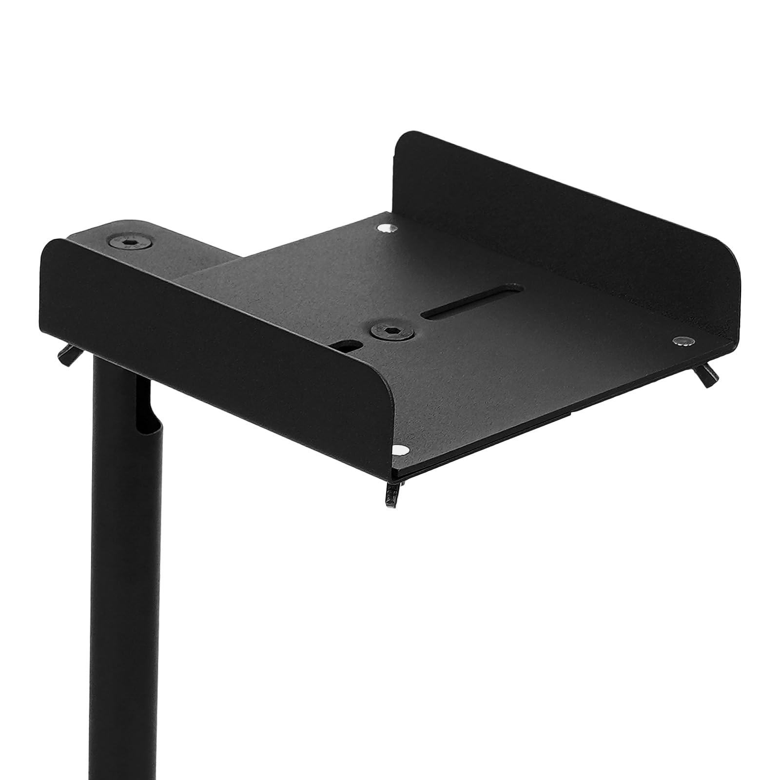 1 paio di supporti per altoparlanti, regolabili in altezza da 75 a 140 cm, girevoli a 360°, supporto per monitor da studio, fino a 6 kg, nero