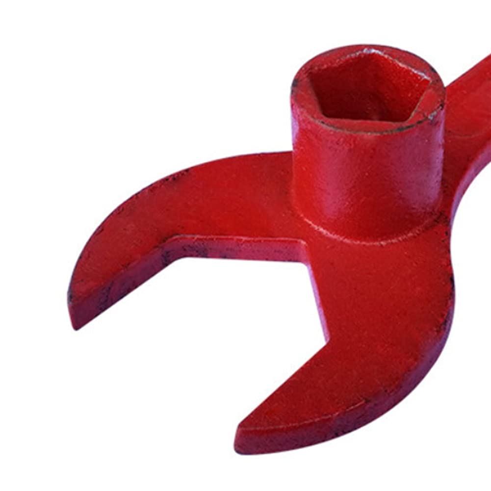 Klucz nastawny, czerwony klucz, klucz do przełączników ze staliwa zagęszczonego na zewnątrz, uniwersalny uchwyt na ziemi (rozmiar: 2,3 kg) (Size : 2.3 kg)