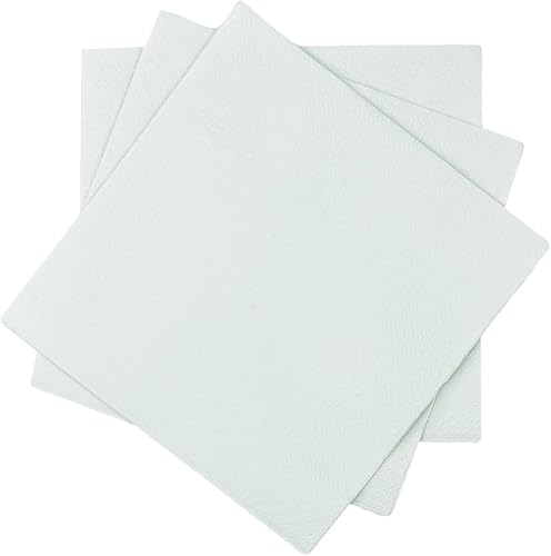 Surprisist 240 servilletas desechables de papel verde salvia para cóctel, cumpleaños, boda, fiesta, almuerzo, servilletas de postre (5 x 5 pulgadas)