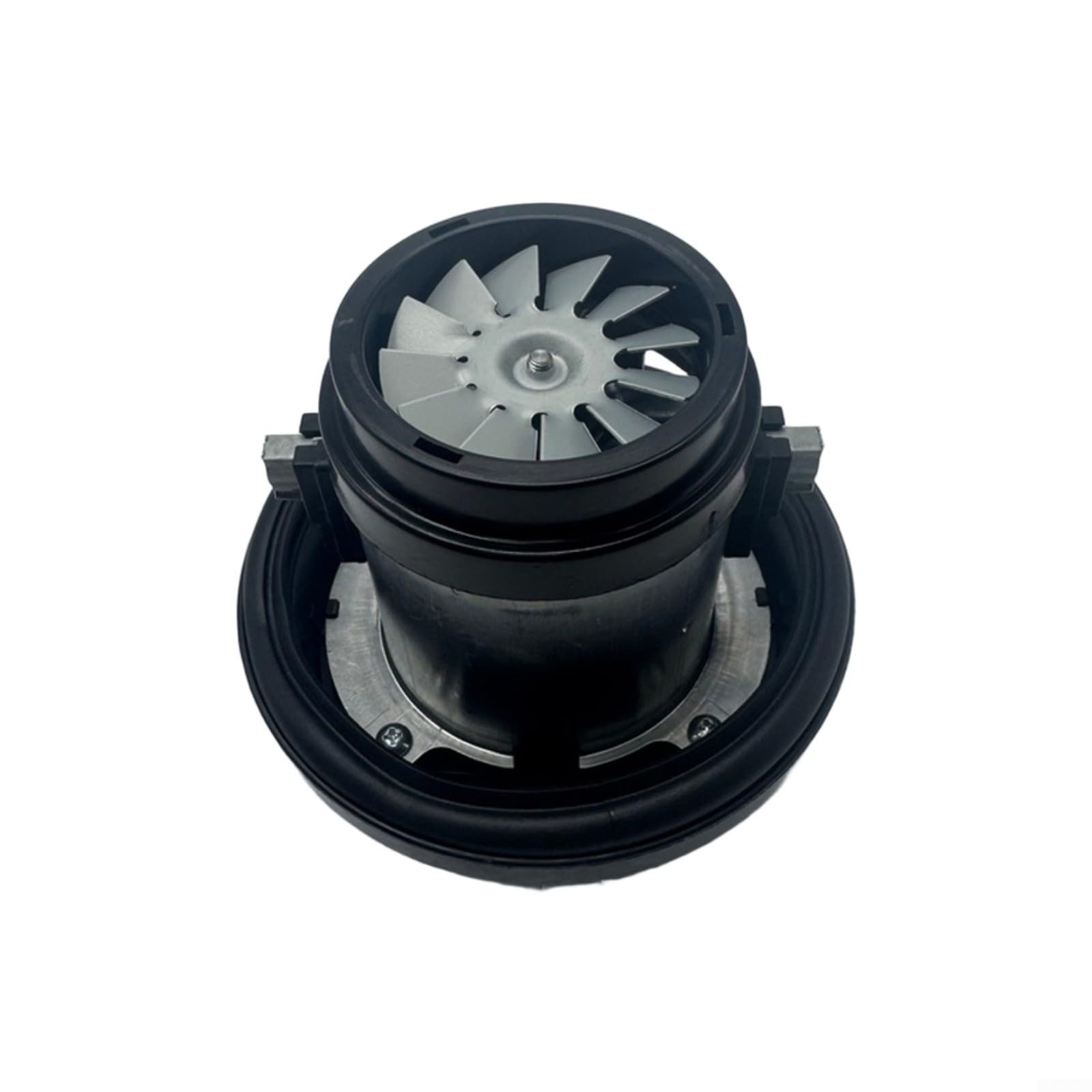 Motore per Aspirapolvere Industriale GAS12 25PL, Robusto Metallo Pezzo di Ricambio per Officina Aspirapolvere Estrazione Polvere, Grigio