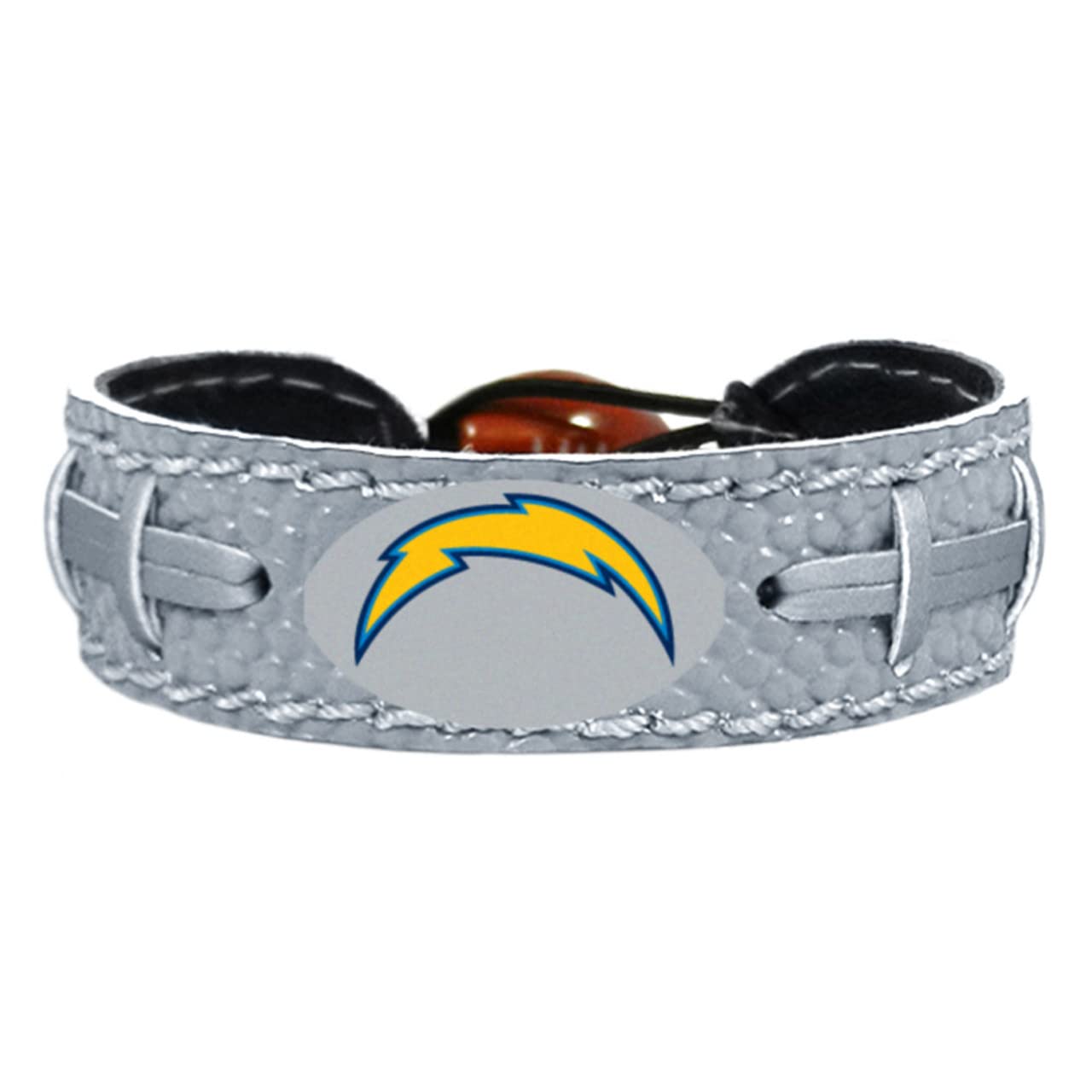 GameWear NFL San Diego Chargers Football Bracelet, One Size, Reflective