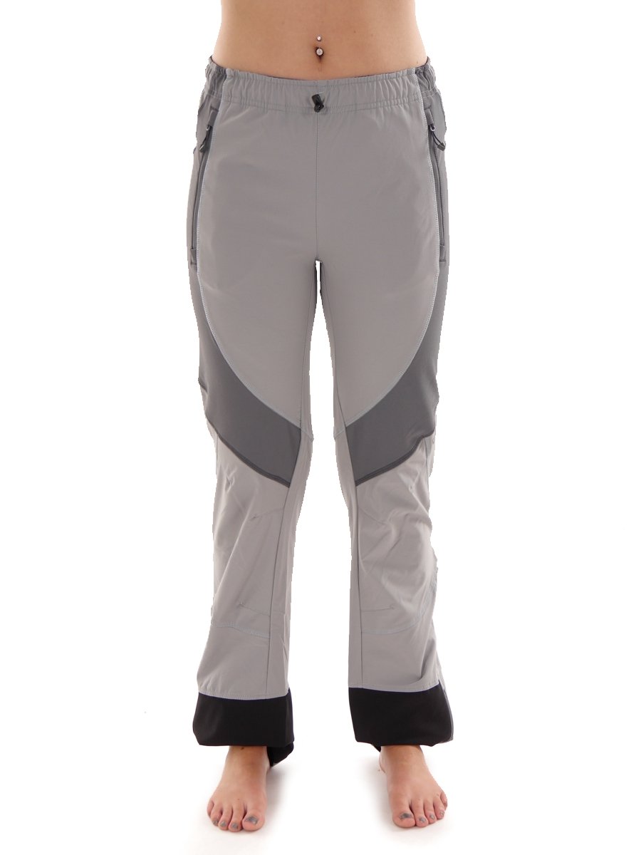 CMP multi-funzione di Sport Pantaloni per il tempo libero pantaloni grigio stretch protezione UV 3t20056, Grau
