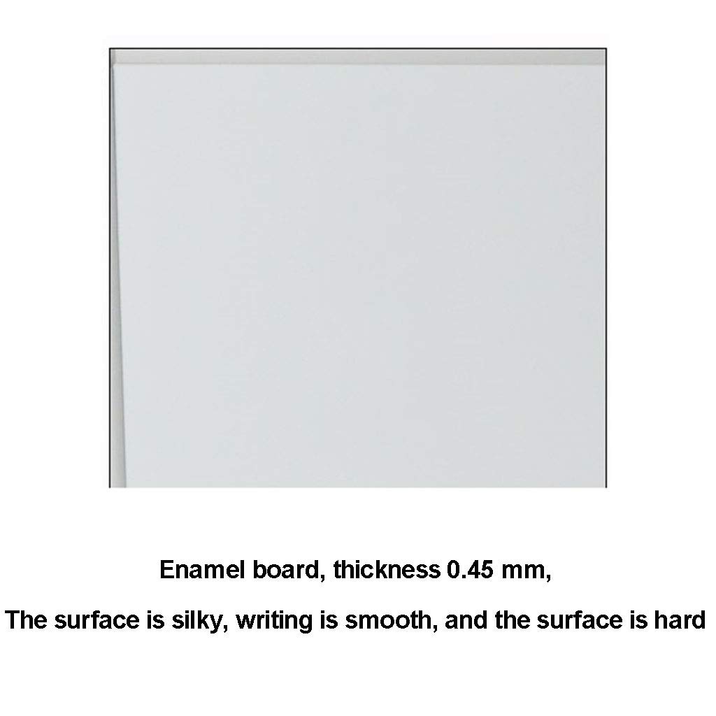 Lavagna Bianca Smaltata Magnetica cancellabile a Secco Lavagna appesa su Un Lato Facile da Scrivere e Cancellare, per la Scuola dell'home Office (Dimensioni: 45X60cm) (90X120cm)